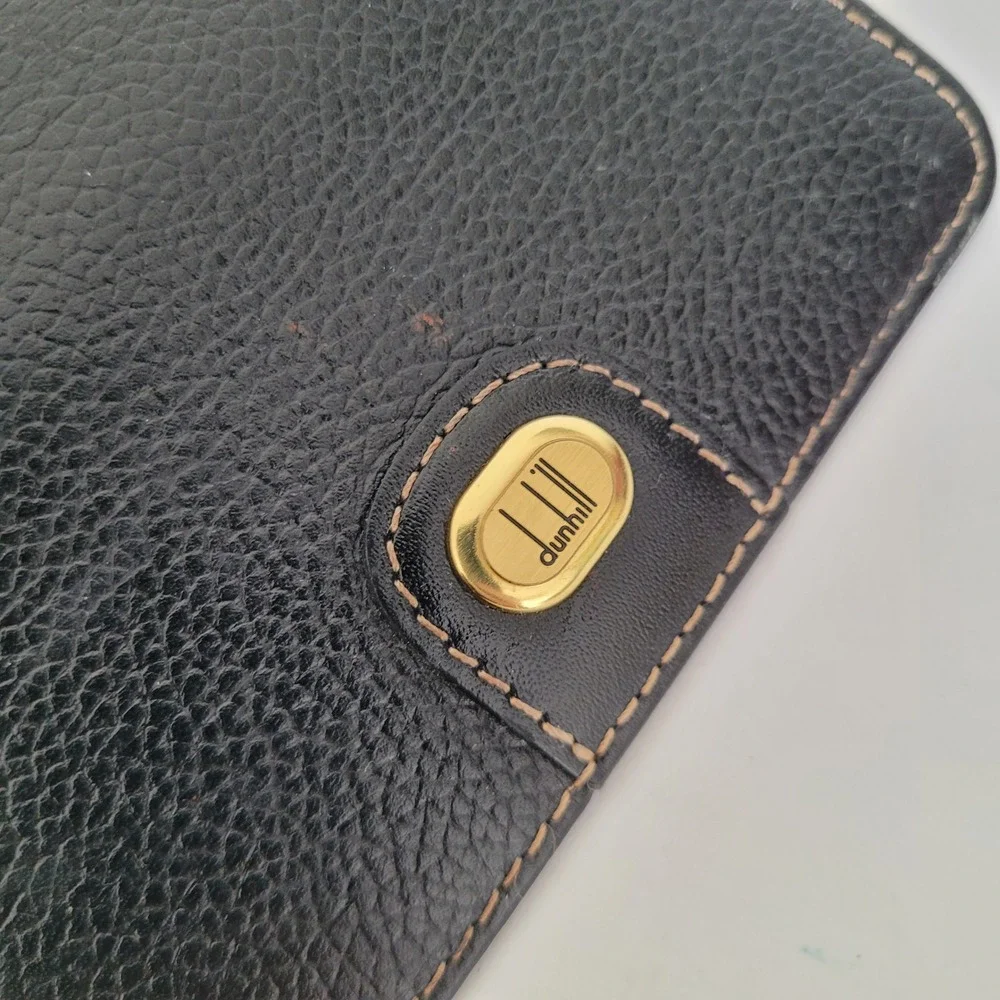 Dunhill black pebbled